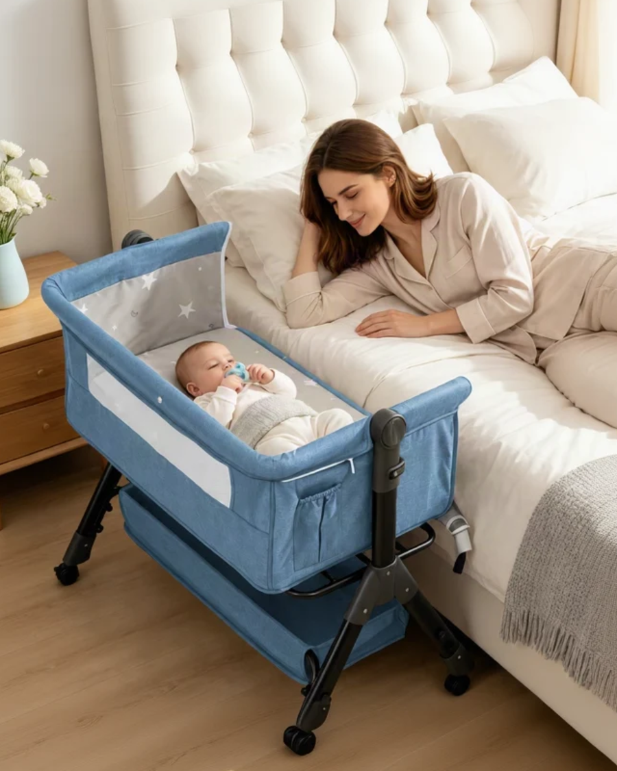 Nuvella 3-in-1 Baby Bassinet